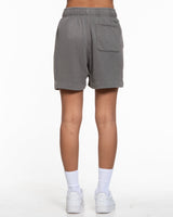 Miss Lymph Unisex Sweat Shorts - Washed Gray
