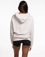 Fed By The Fruit Womens Hoodie - Washed Bone