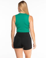 Project Strength Micro Rib Basic Crop Tank - Apple
