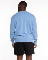 Collective Studios Midweight Unisex Crewneck - Washed Light Blue