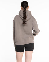 Fed By The Fruit Womens Hoodie - Washed Gray
