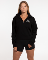 Anthem Church - Womens 1/4 Zip - Black