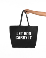 The Tote Bag - Black - Anthem Church - Center Stacked - White