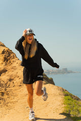 Team Ariana Womens Sweat Shorts - Black