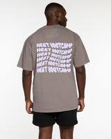 Heat Bootcamp Mens Heavyweight Tee - Washed Gray