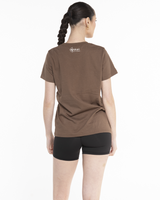 Hikari Core Womens Tee - Walnut Earth