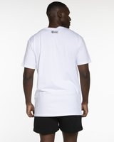 Hikari Core Mens Tee - White Clarity (Stacked Edition)