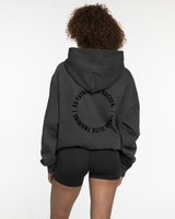 Hikari Elite Mens Hoodie - Washed Black Legacy (Back Round Edition)