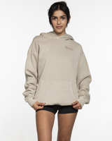 Hikari Elite Mens Hoodie - Taupe Drift (Back Round Edition)