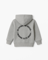 Hikari Elite Kids Hoodie - Heather Steel (Back Round Edition)