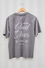 Anthem Church - Womens Heavyweight Tee - Washed Gray