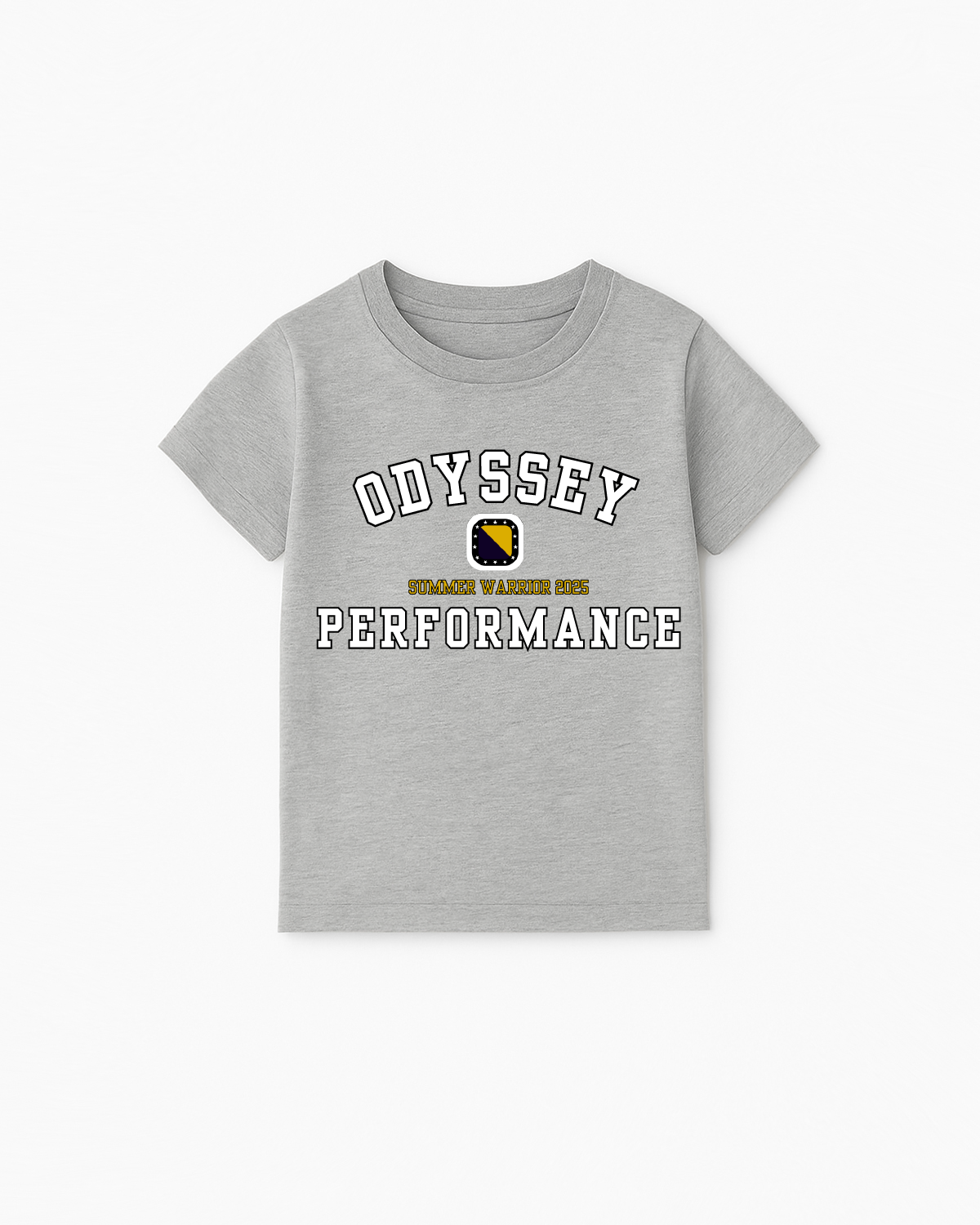 Odyssey Performance Youth Tee - Heather - Summer Warrior