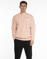 Real Good Pilates - The Midweight Unisex Crewneck - Washed Rose
