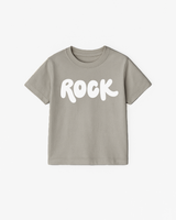 ROCK Values Kids Tee - Washed Gray