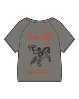Howdy Kids Tee - Washed Gray