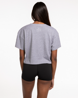Spring House - Crop Tee - Heather