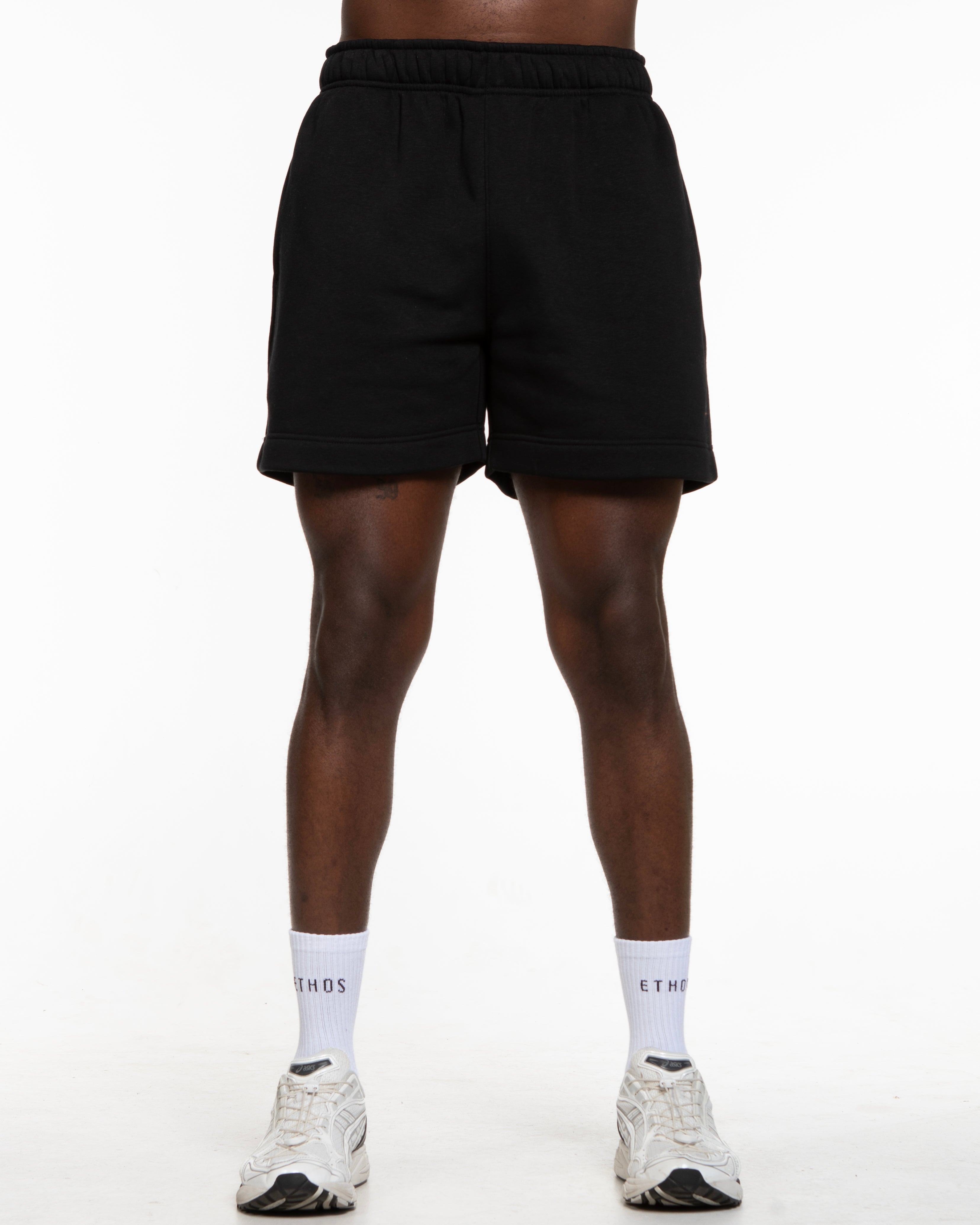 Rush Cycle Studio - The Mens Sweat Shorts - Black