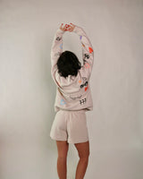 Right Place Right Time Oversized Crewneck - Bone - ICONS