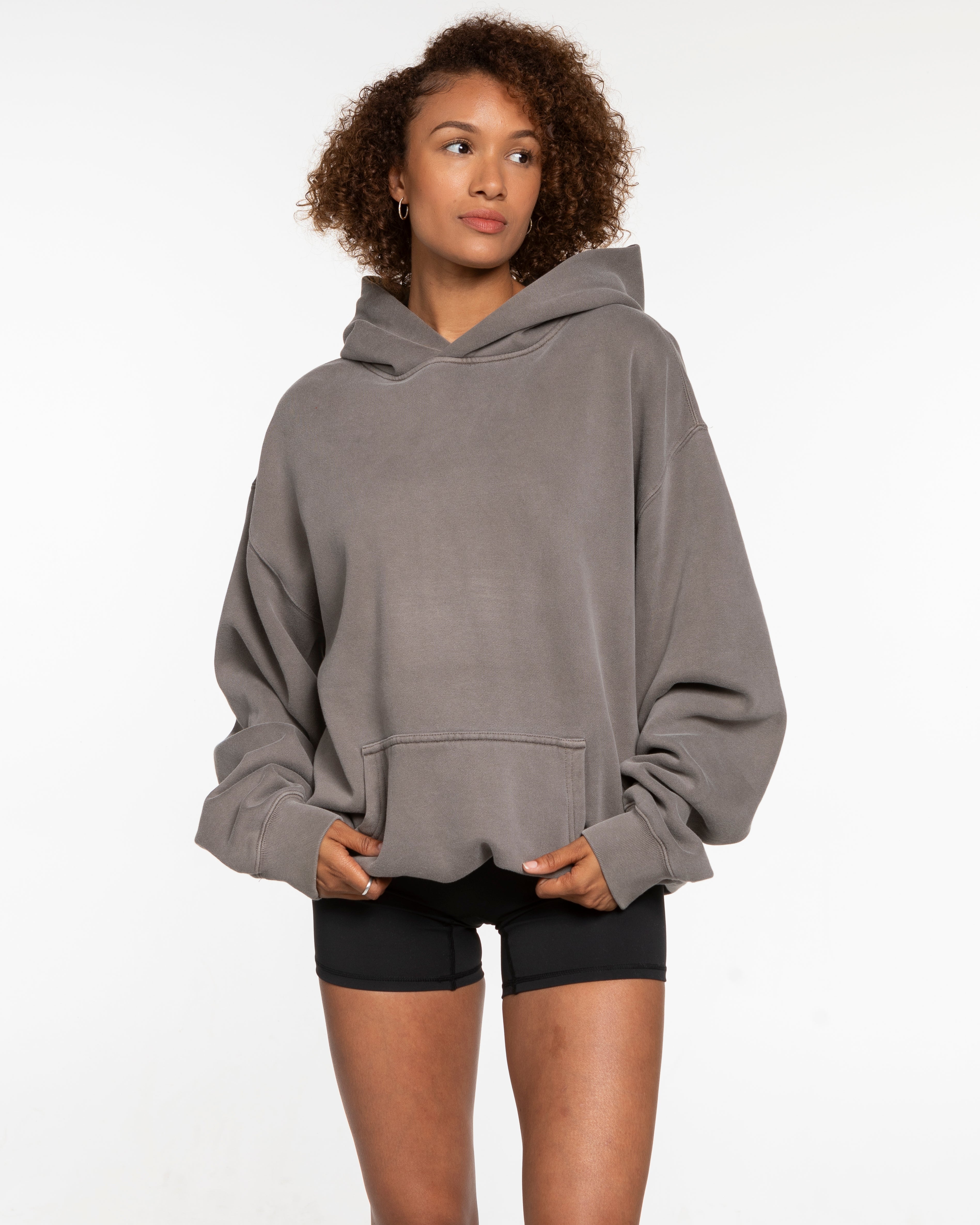 Miss Lymph Unisex Hoodie - Washed Gray