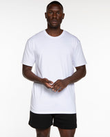 Rush Cycle Studio -The Mens Tee - White