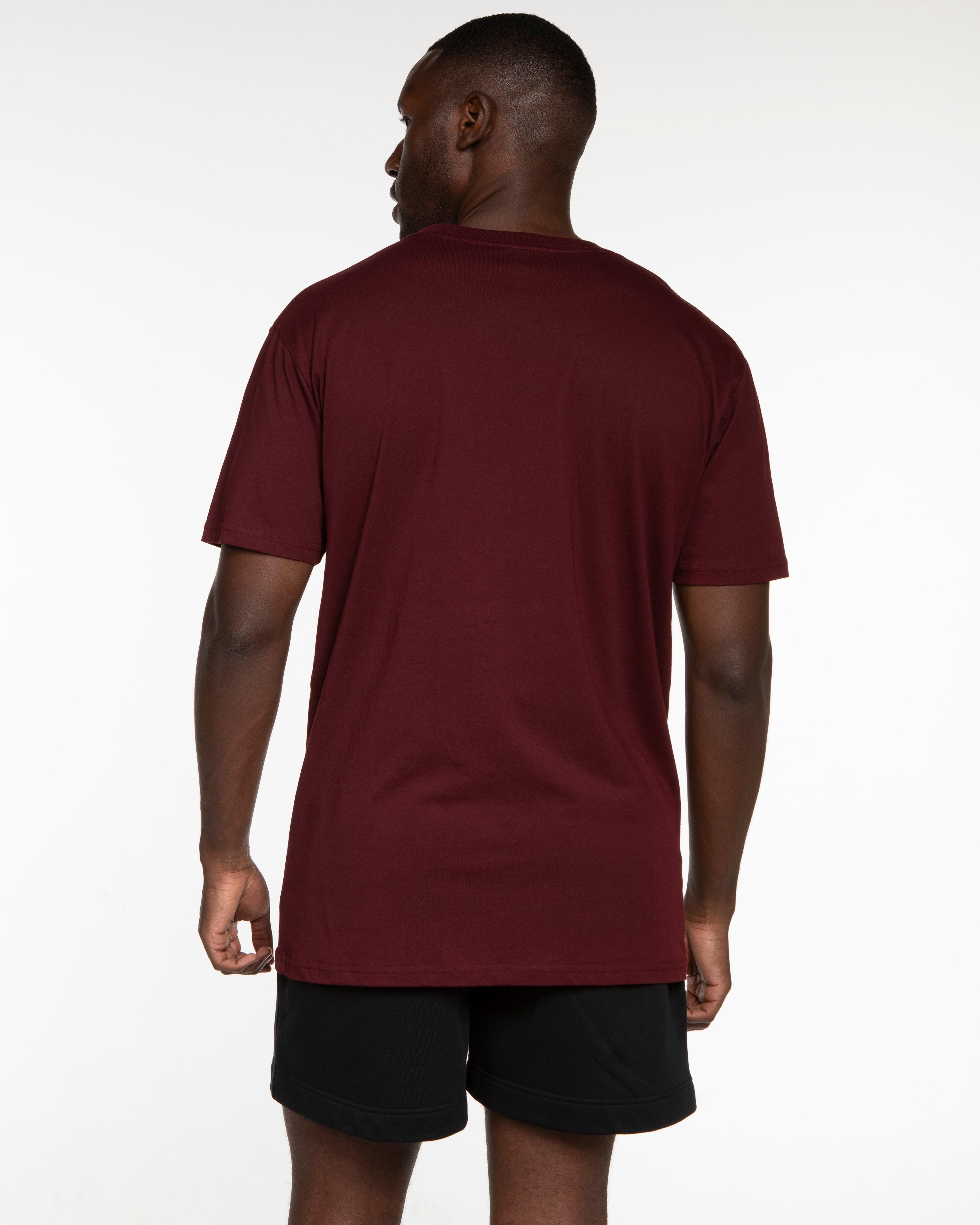 Rush Cycle Studio - The Mens Tee - Maroon