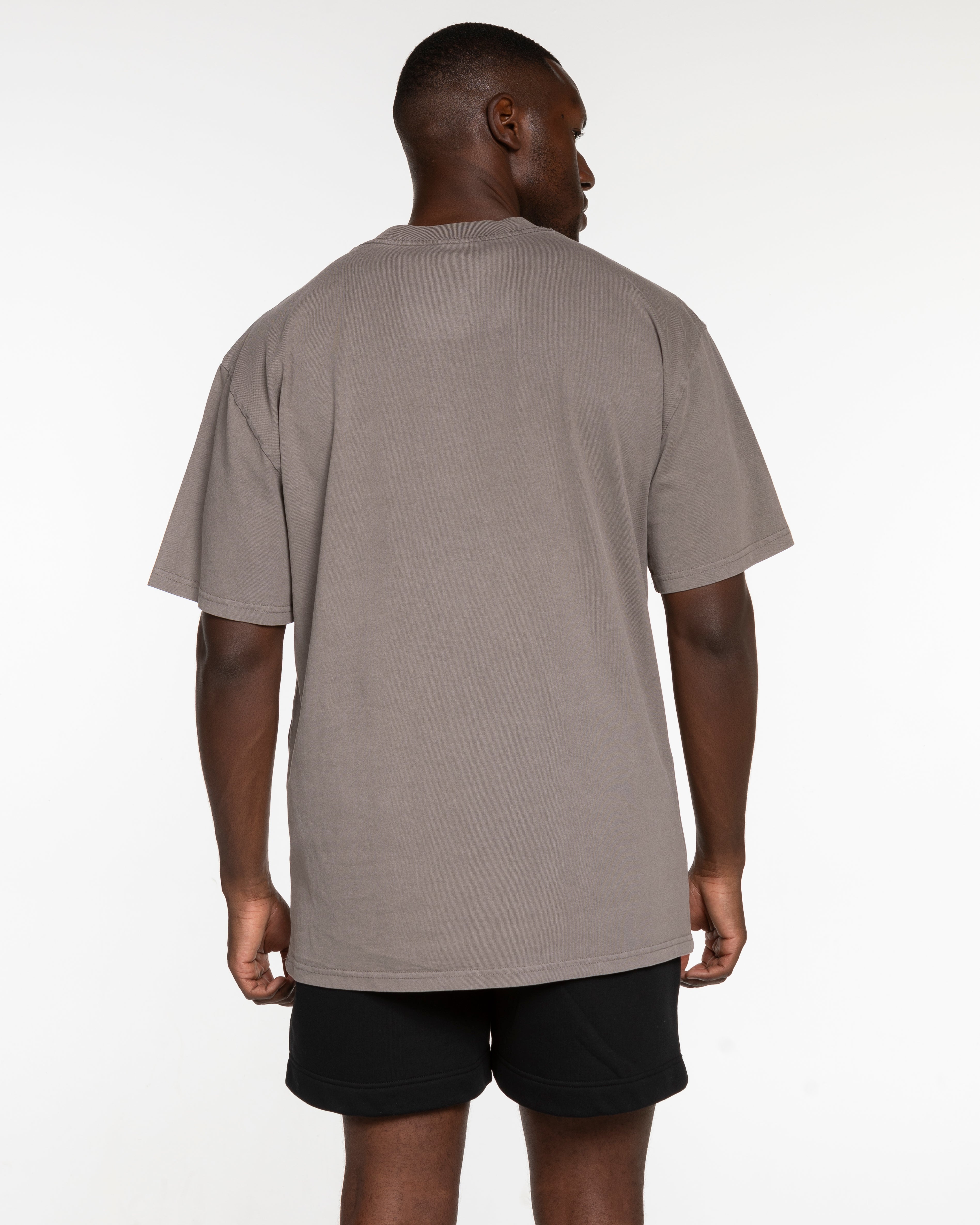 VW Car Show - 10th Annual - The Mens Heavyweight Tee - Washed Gray