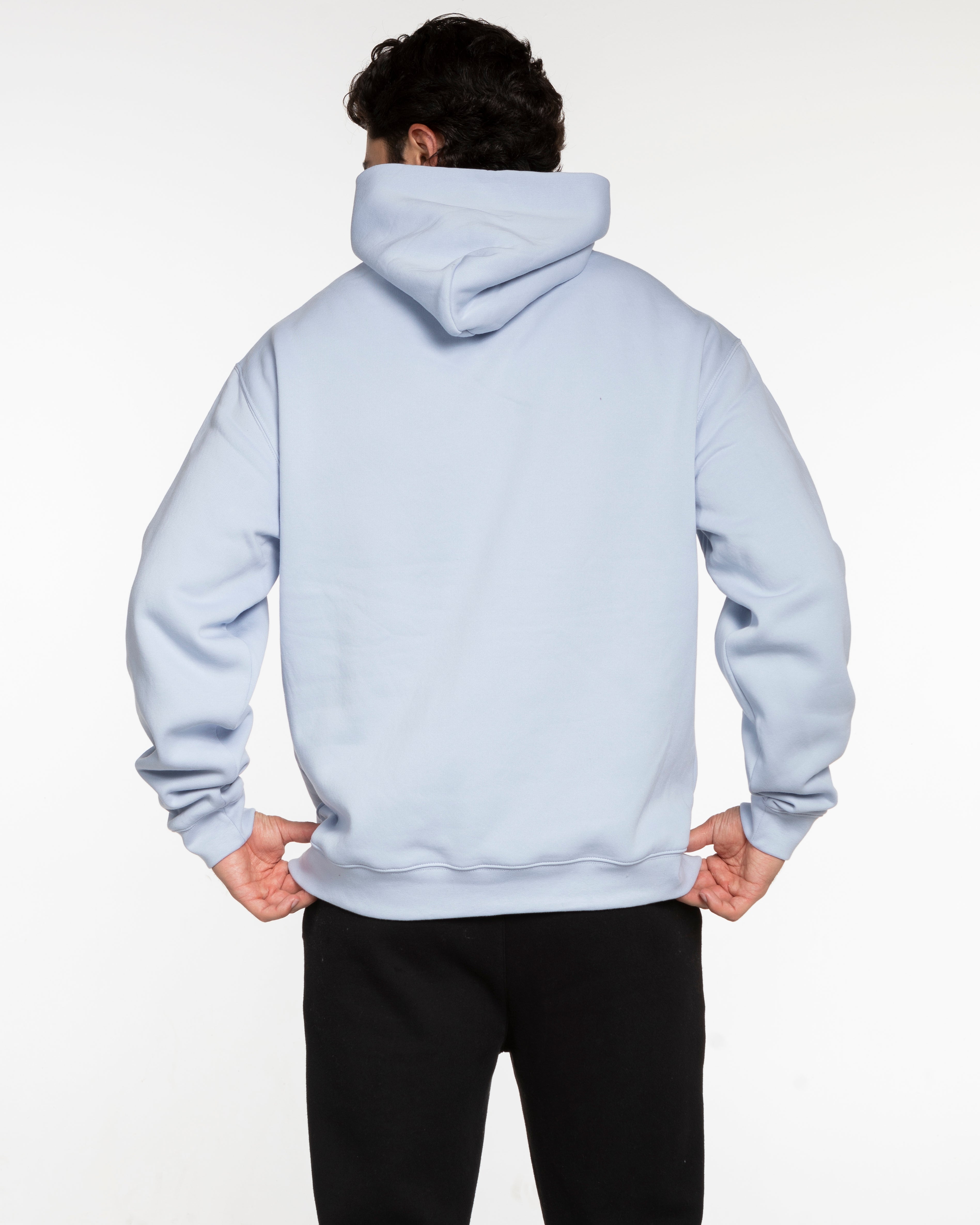 Hikari Elite Mens Hoodie - Powder Blue Rise