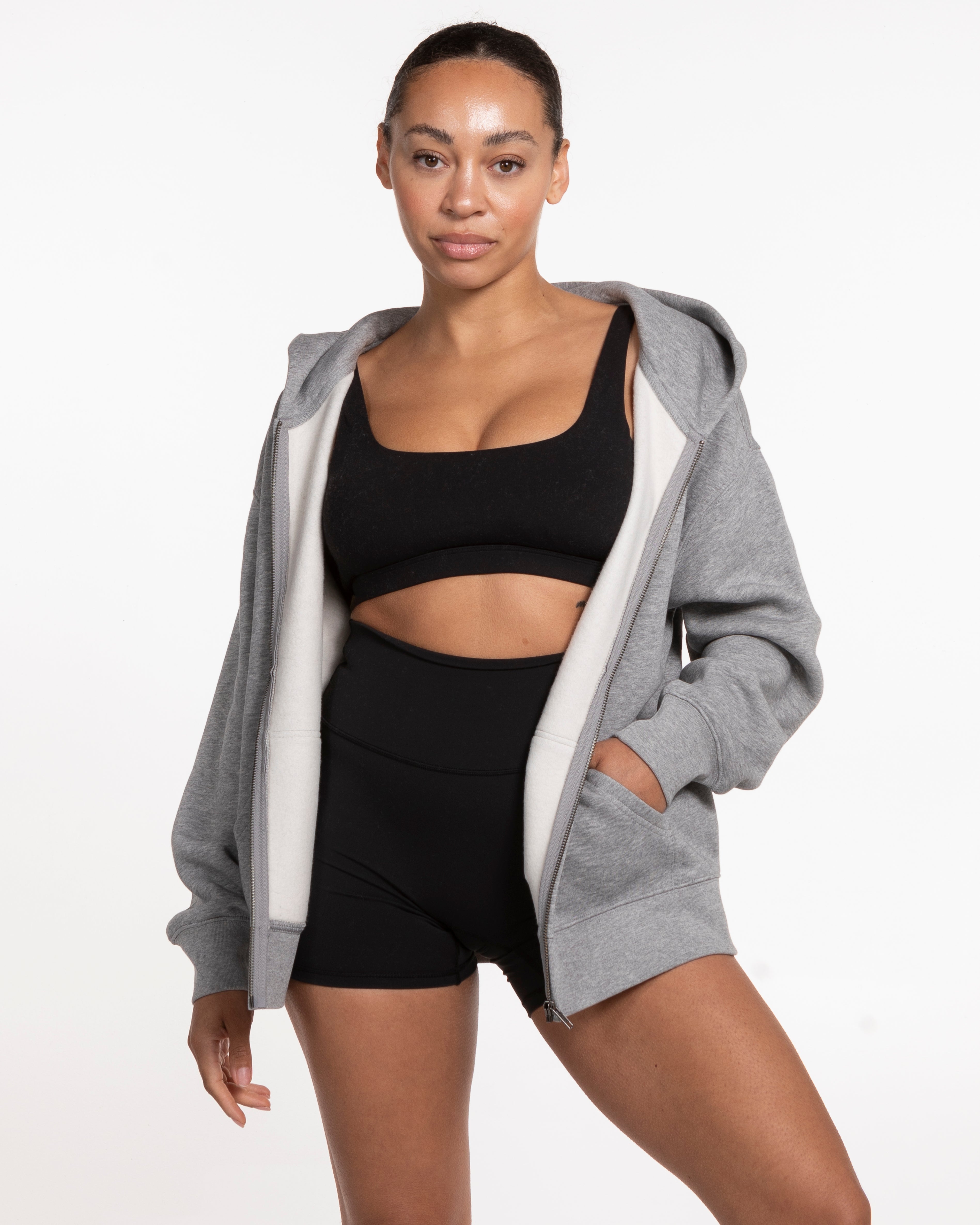 LLR - The Womens Zip Hoodie - Heather