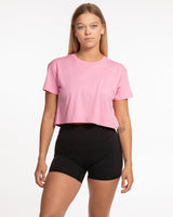 Pulse 712 Crop Tee - Bubblegum
