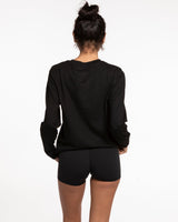 Positively Fit Community Womens Long Sleeve - Black
