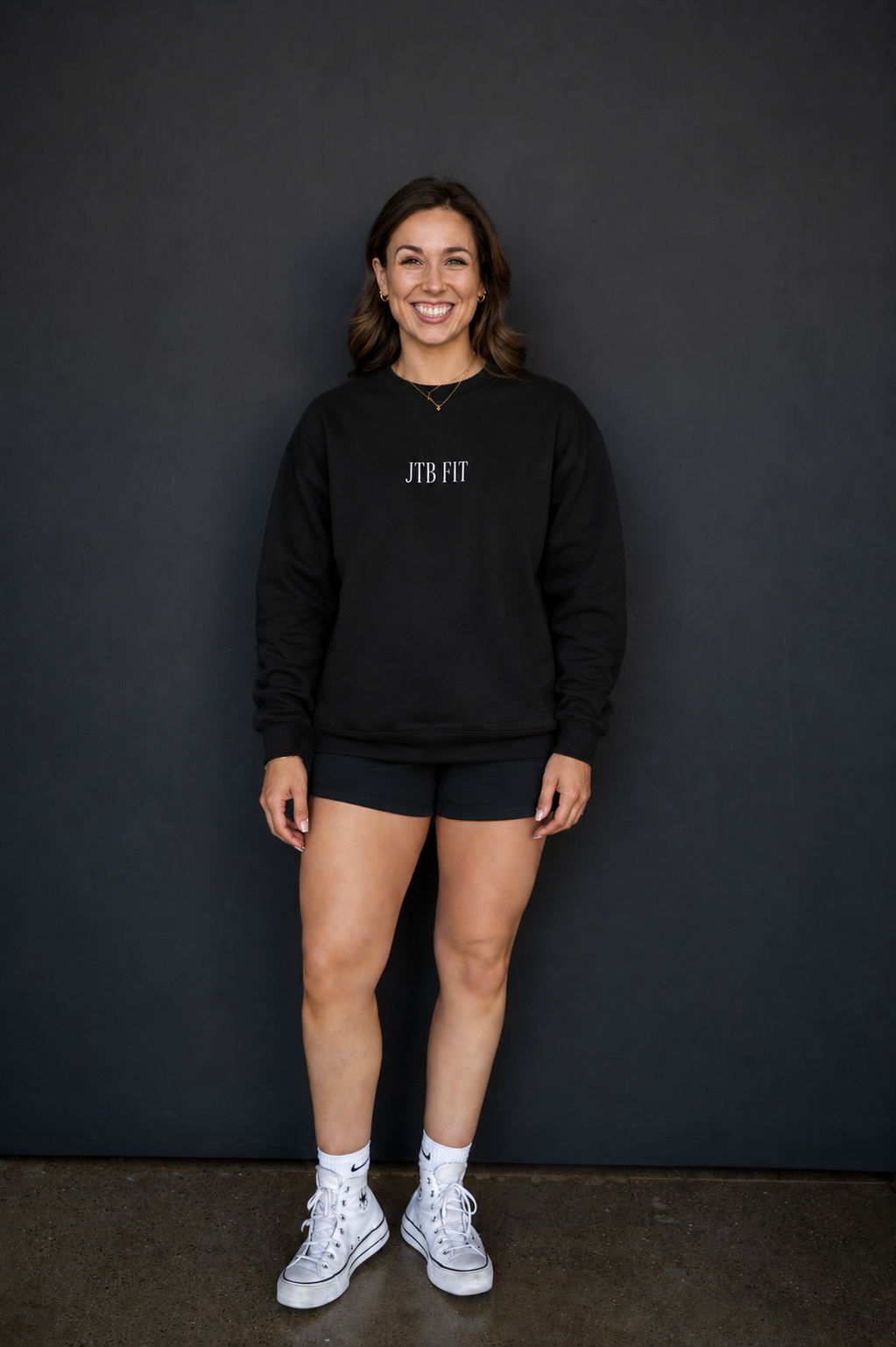 JTBFit Mens Crewneck - Black