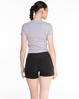 Pulse 712 Micro Rib Baby Tee - Heather