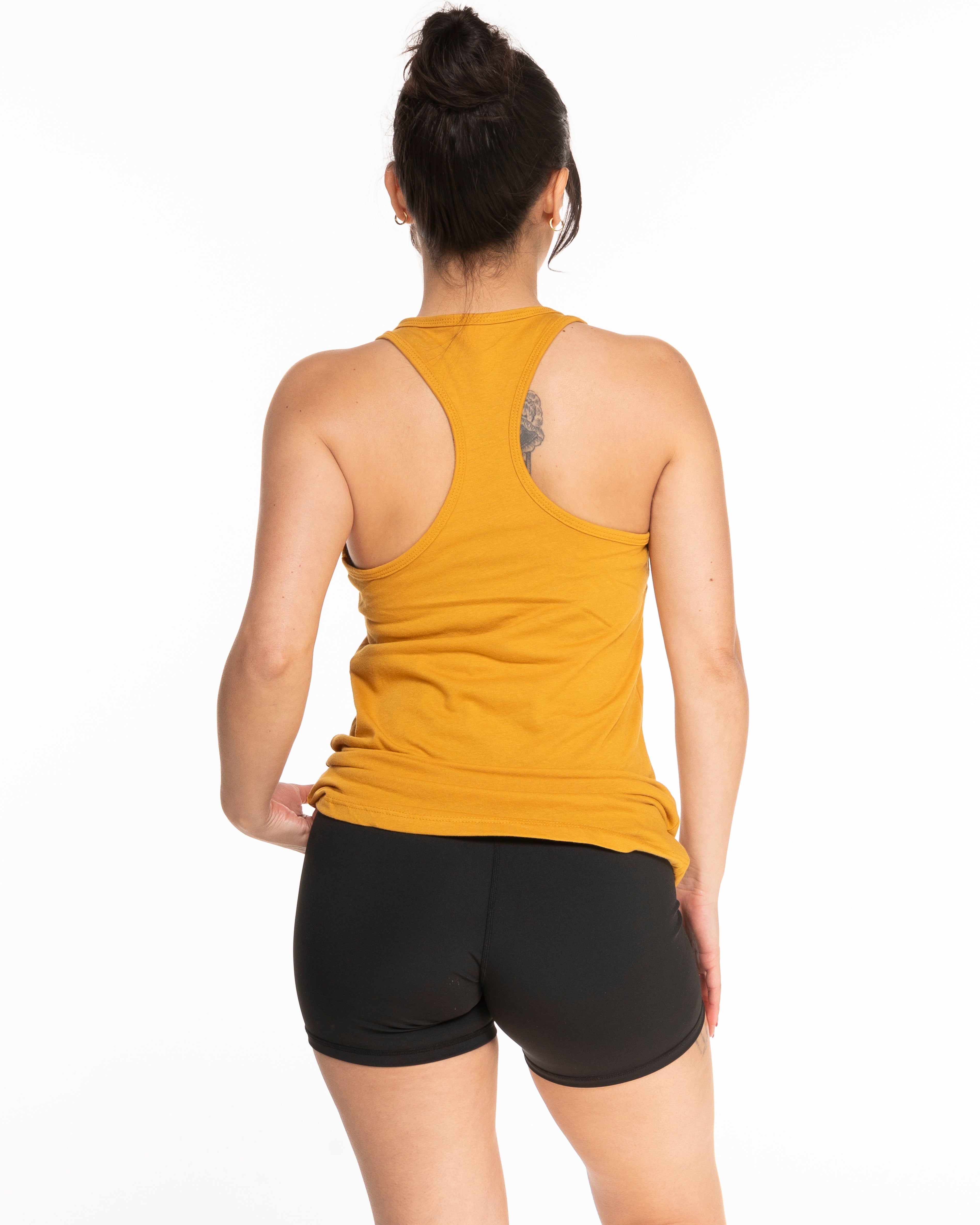 EVERCORE  - The Womens Full Length Tank - Gold