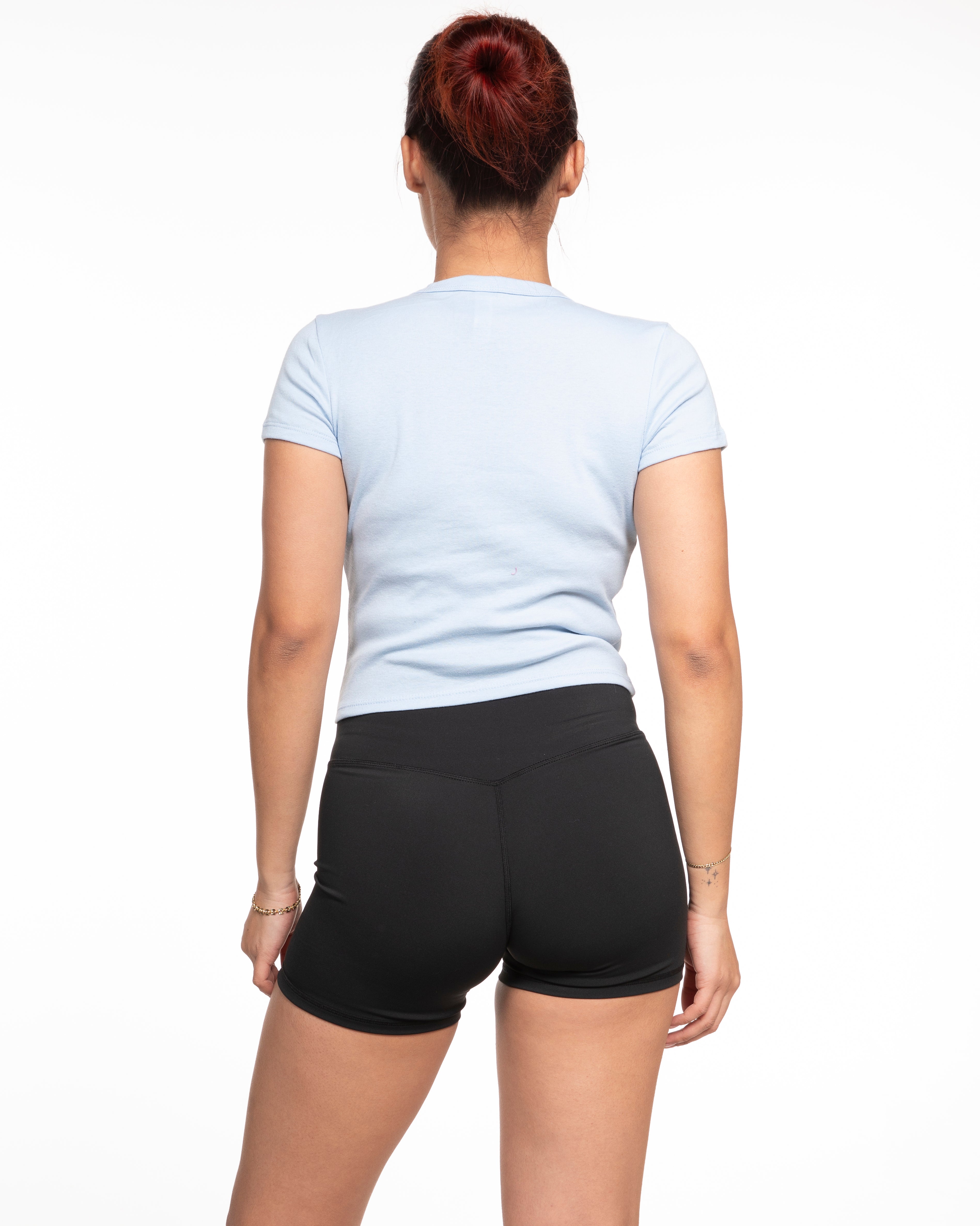 Pulse 712 Micro Rib Baby Tee - Baby Blue