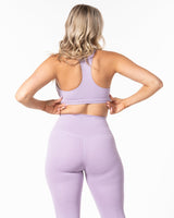 The Whole You Wellness - The Racer Bra - Lavender