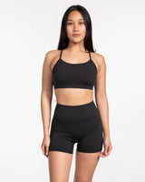 The Refinery Fitness Studio Basic Bra - Black