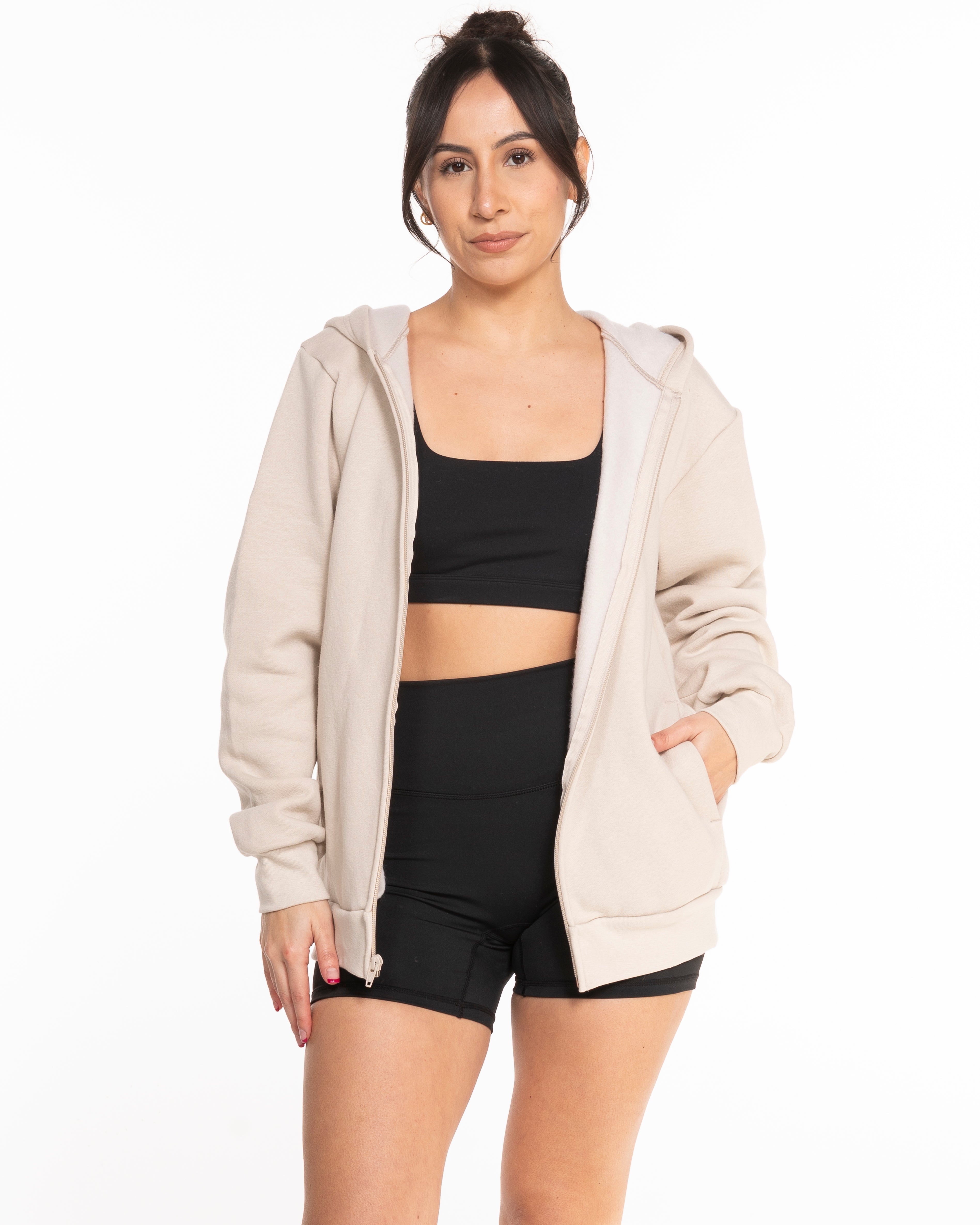 EVERCORE - The Recycled Unisex Zip Hoodie - Polar