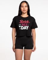 BAMB - The Crop Tee - Black