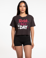 BAMB - The Crop Tee - Charcoal