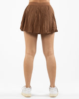 The Whole You Wellness - The Sporty Skort - Brown