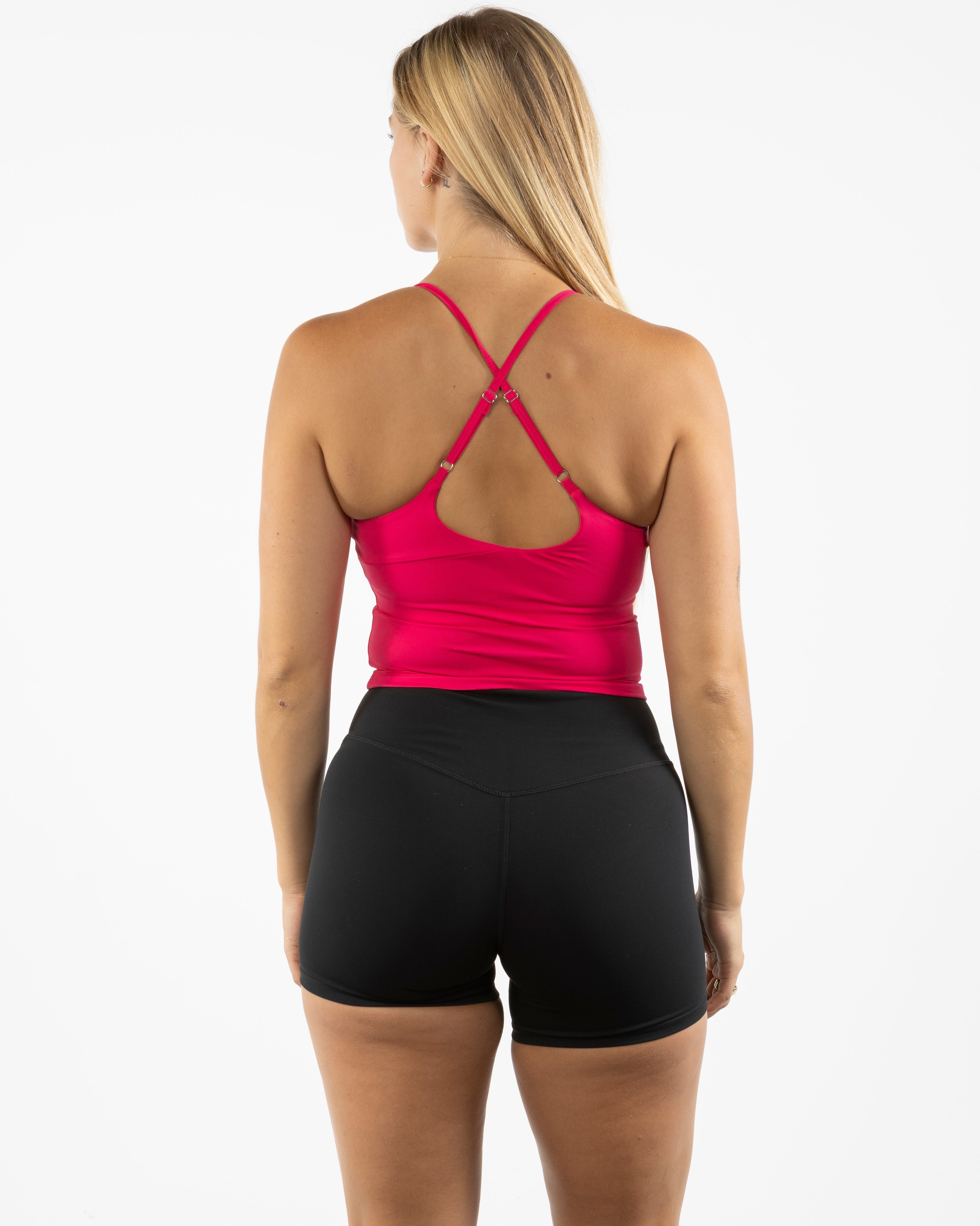 Madhouse - The Sporty Strappy Tank - Pink