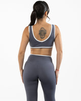 Collective Studios - The Piped Bra - Petrol Blue