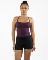 The Refinery Fitness Studio Womens Sporty Tank - Purple