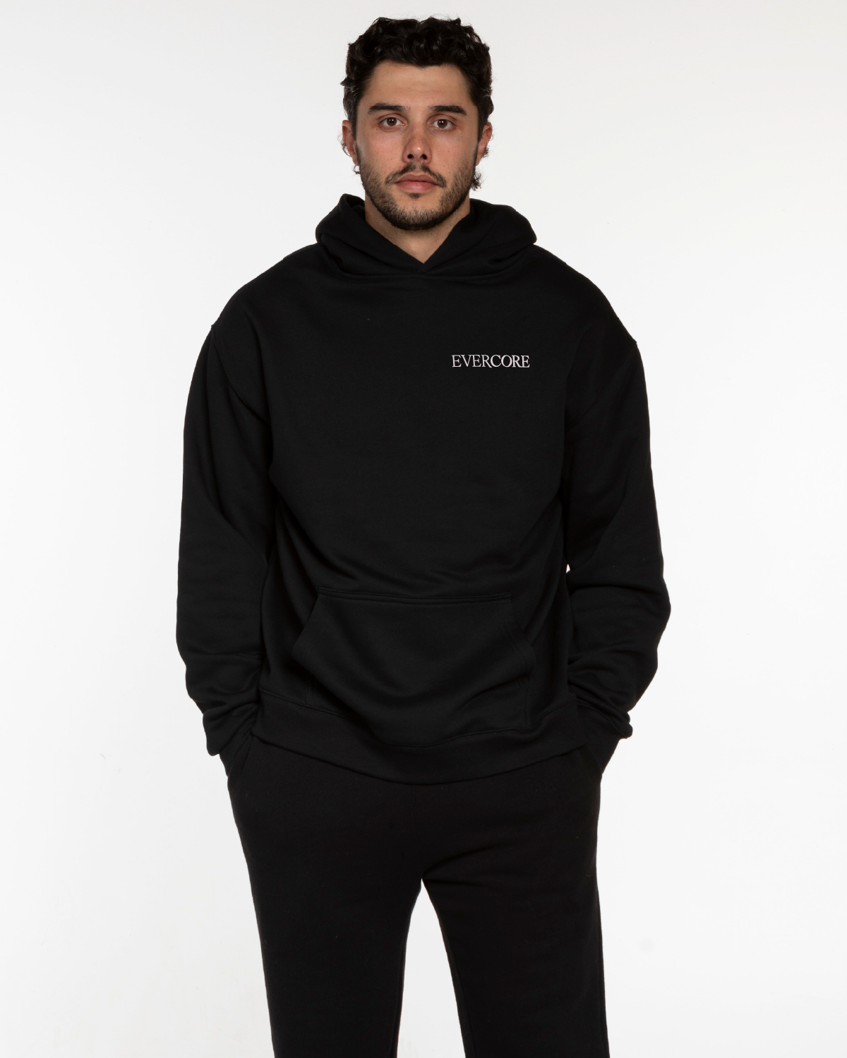 EverCore Mens Hoodie - Black