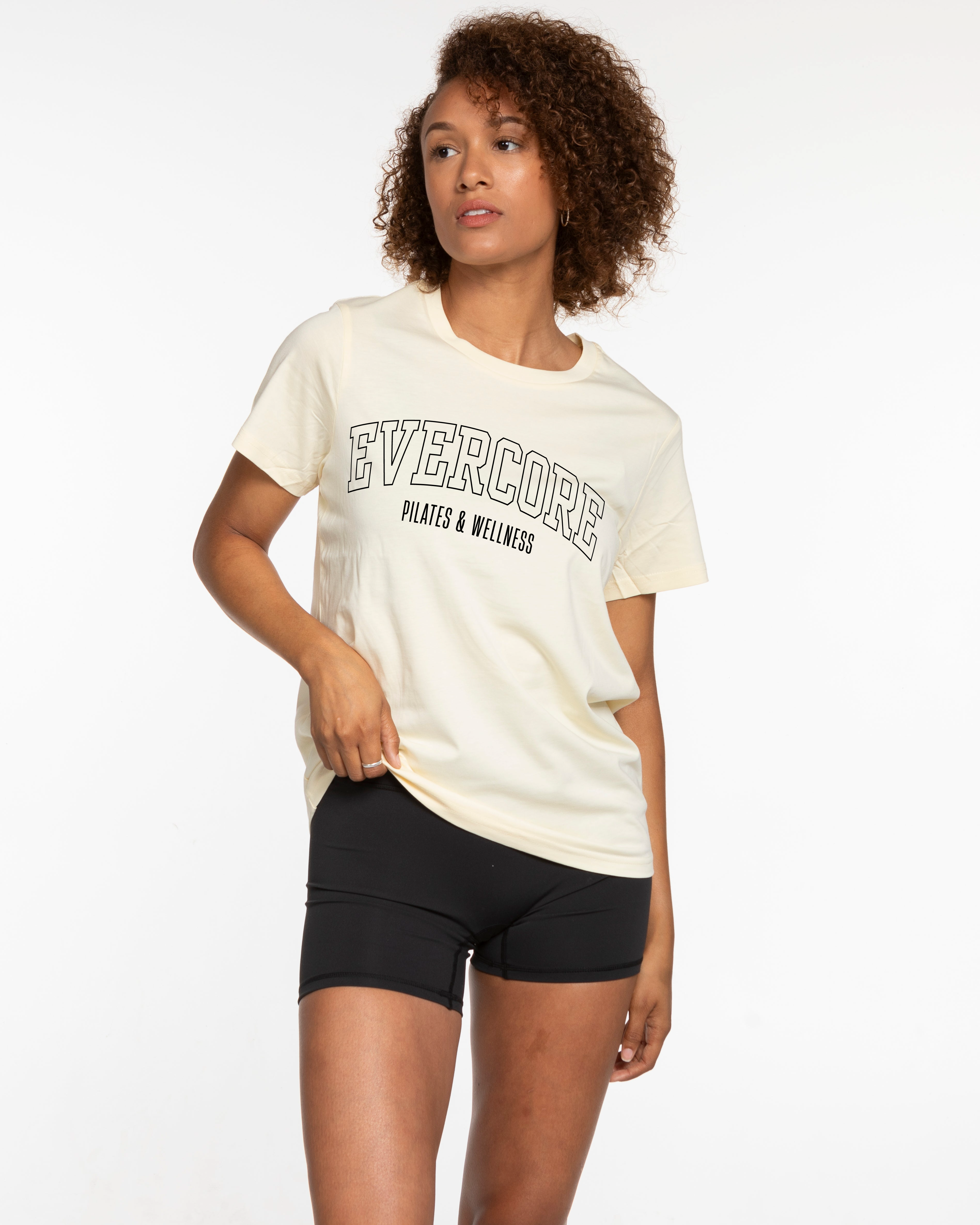 EVERCORE - The Womens Tee - Butter