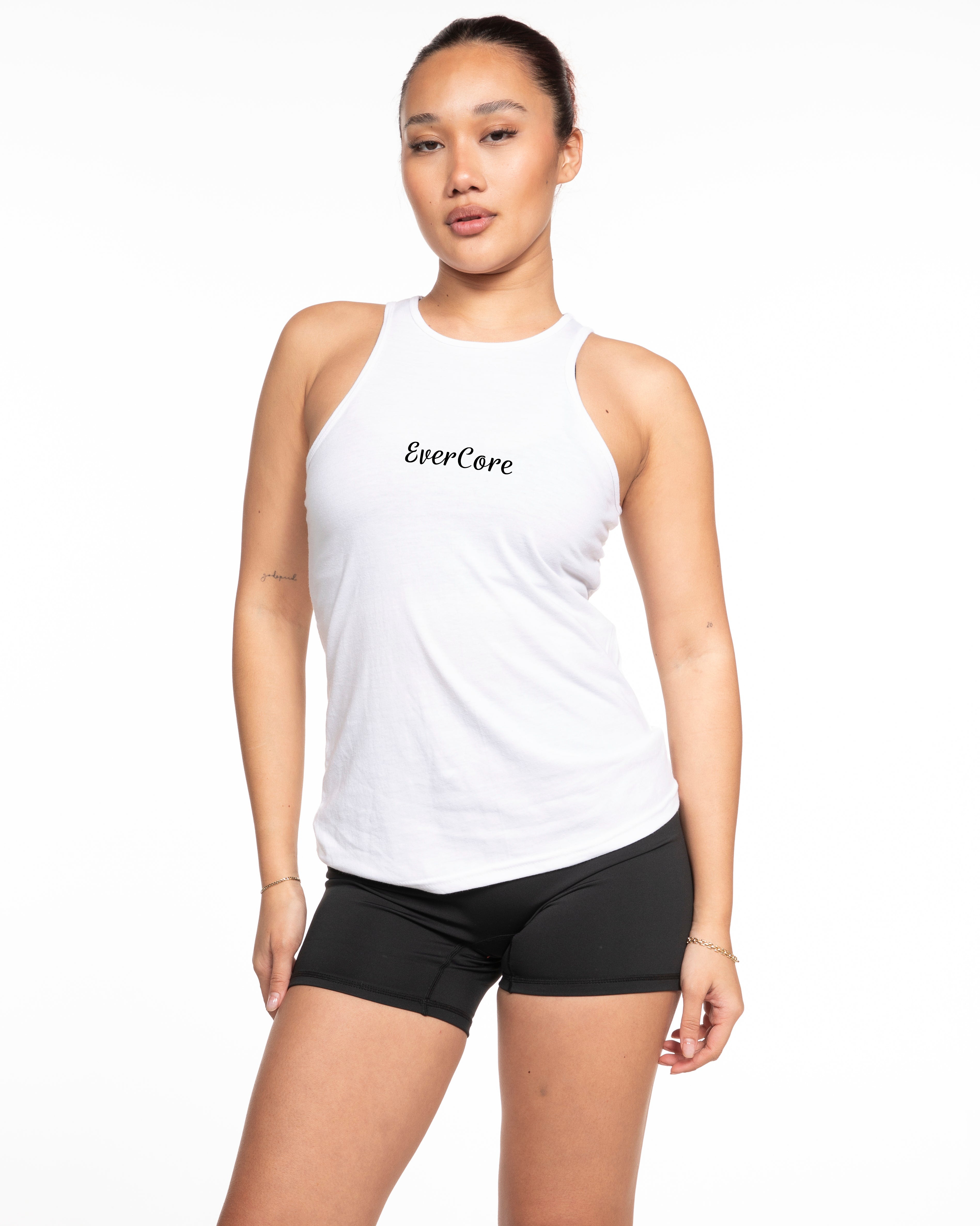 EVERCORE -The Recycled Womens Tank - White