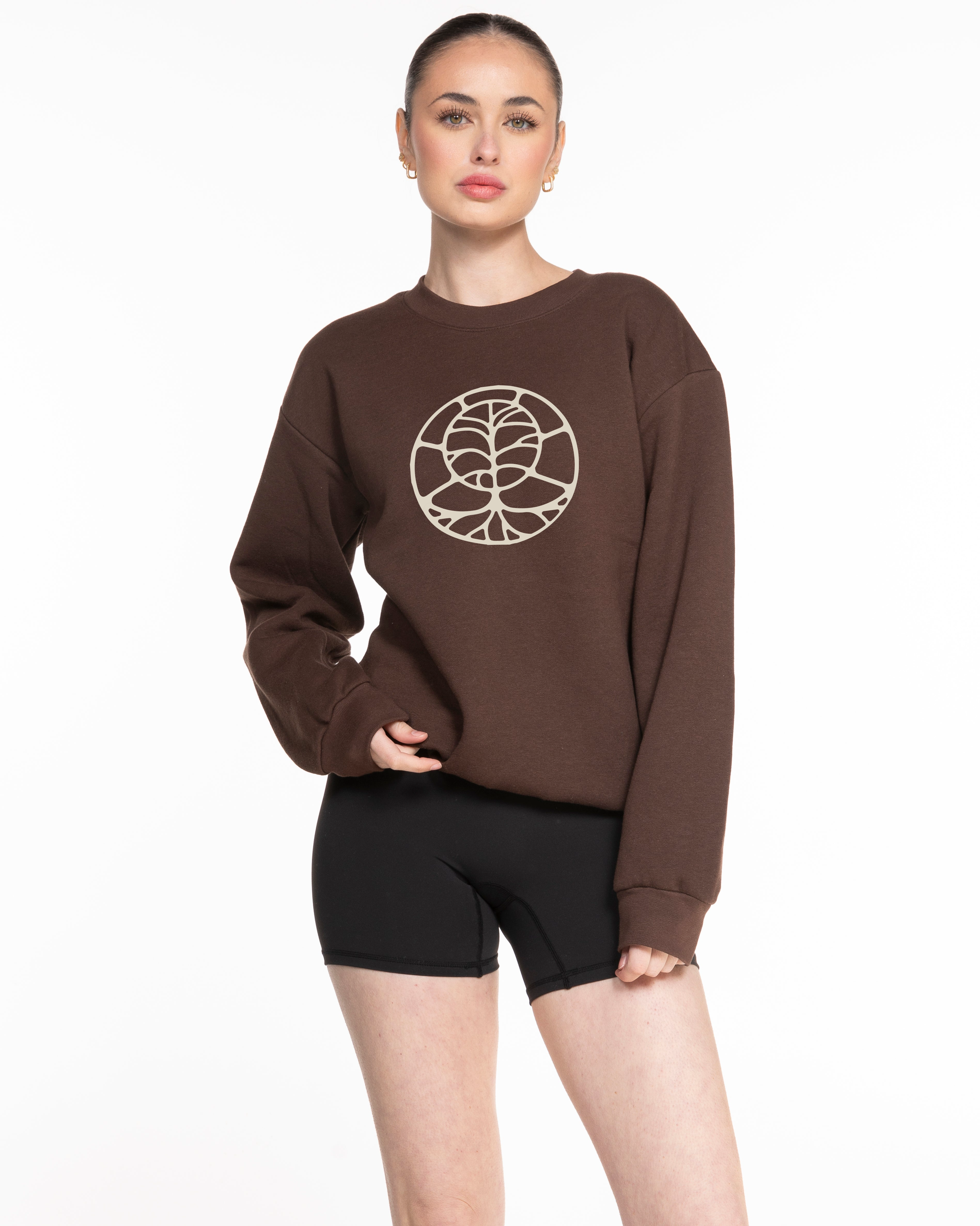 EVERCORE - The Recycled Unisex Crewneck - Brown