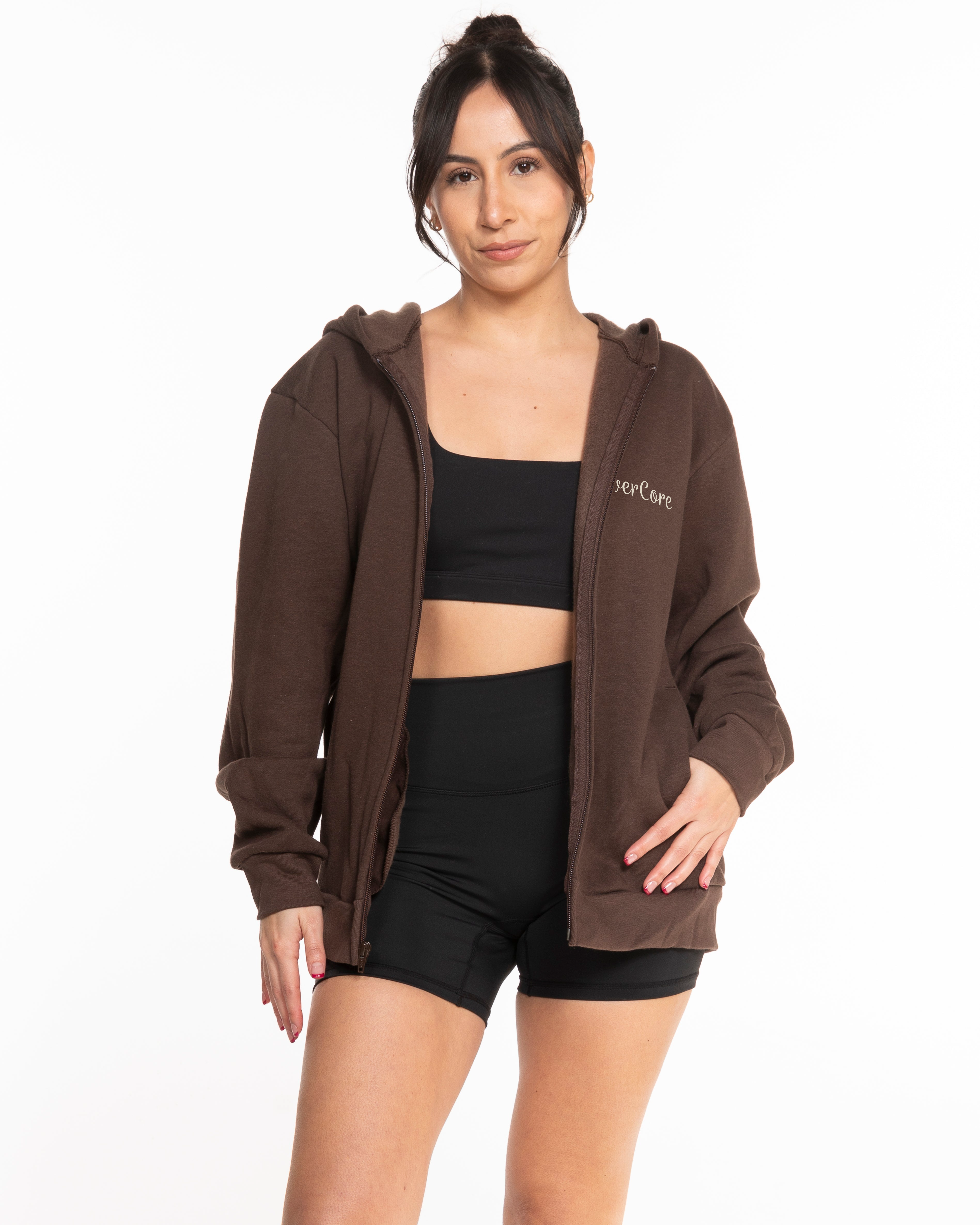 EVERCORE - Left Chest & Back Stacked - Printed - Off White
