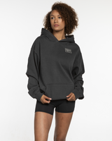 Fed By The Fruit Mens Hoodie - Washed Black - You Will Be Saved Logo