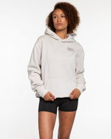 Fed By The Fruit Mens Hoodie - Washed Bone - You Will Be Saved Logo